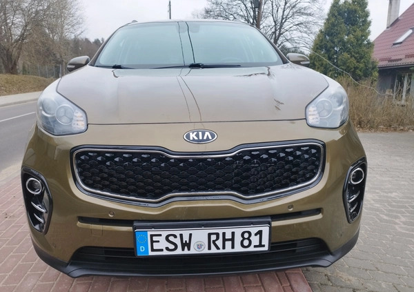 Kia Sportage cena 58000 przebieg: 113200, rok produkcji 2017 z Miastko małe 497